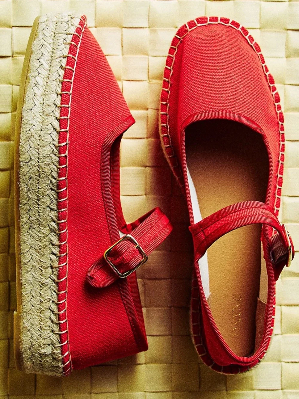 Maeve Mary Jane Espadrille Flats Size 39EU 8US (may run small) NWOT